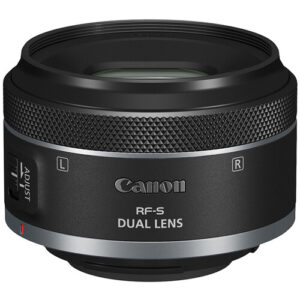Canon RF-S dual lens for mirrorless cameras, available at Camix UK.