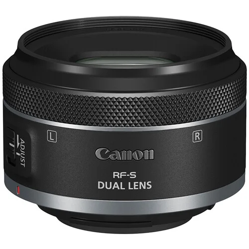 Canon RF-S dual lens for mirrorless cameras, available at Camix UK.