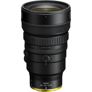 Nikon NIKKOR 28-135mm f/4 PZ lens for professional photography.