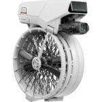 Innovative DJI drone with foldable design and advanced camera features.