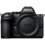Nikon Z mirrorless camera body on display at Camix UK.