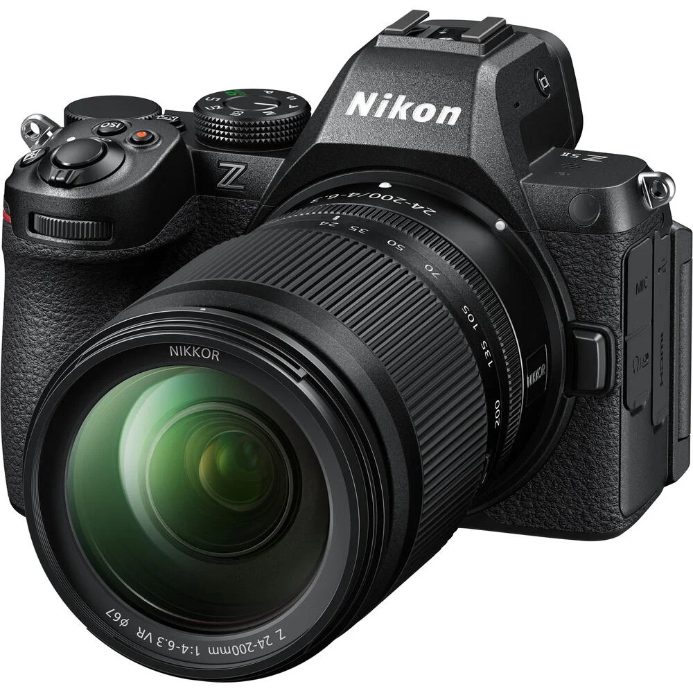 1743641150_1889824 Nikon Z series mirrorless camera with Nikkor lens, available at Camix UK.