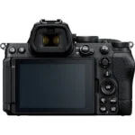 Back view of a digital camera with LCD screen and control buttons, available at Camix UK.