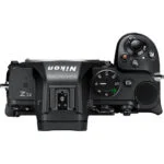 Top view of Nikon Z5 II mirrorless camera body with control dials.