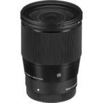 Sigma 16mm f/1.4 DC DN lens for mirrorless cameras, available at Camix UK.
