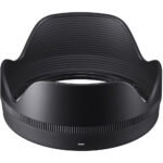 Wide angle camera lens hood for photography equipment