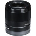 Sony E mount 28mm f/2 lens for mirrorless cameras, ideal for photography enthusiasts.