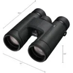 Nikon Prostaff P7 binoculars with dimensions, available at Camix UK.