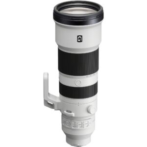 Sony telephoto lens for professional photography, available at Camix camera shop UK.
