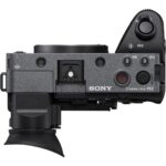 Sony cinema camera body with controls, ideal for professional videography.