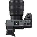 Sony cinema camera with lens, ideal for professional videography and photography.