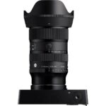 Sigma 17-40mm lens on display at a UK camera shop
