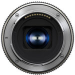 Close-up of a camera lens mount, suitable for mirrorless and DSLR cameras, available at a UK camera shop.