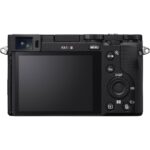Rear view of a digital camera with LCD screen and control buttons, available at Camix camera shop UK.