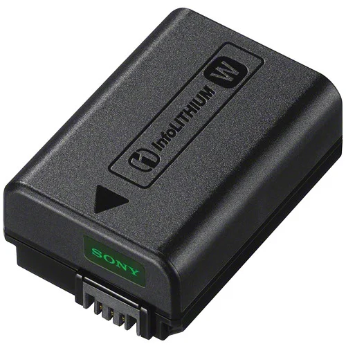 Sony camera battery for digital and mirrorless cameras, available at Camix UK.