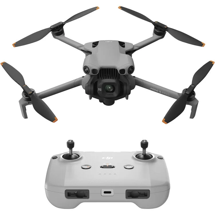 1764842450_1916800 DJI Mini 3 Pro drone with remote controller, ideal for aerial photography and videography.