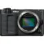 Nikon Z mirrorless camera body on display at a UK camera shop.