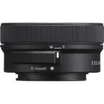Sony E-mount zoom lens for mirrorless cameras, ideal for photography enthusiasts.