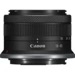 Canon RF 18-45mm lens for mirrorless cameras, ideal for photography enthusiasts.
