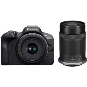Canon EOS camera with lens, available at Camix UK for photography enthusiasts.