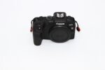 Canon EOS R mirrorless camera body on white background