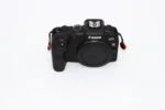 Canon EOS R mirrorless camera body on white background