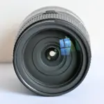 Close-up of a camera lens, ideal for photography enthusiasts and professionals.