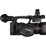 Canon professional camcorder with lens and accessories, available at Camix camera shop UK.