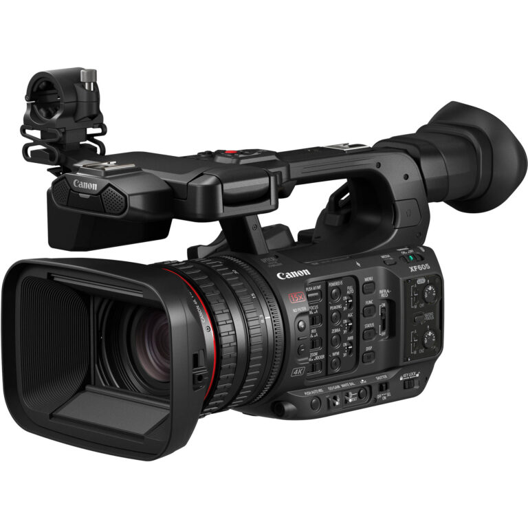 Canon XF605 UHD 4K HDR Professional Camcorder