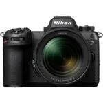 Nikon Z mirrorless camera with NIKKOR lens, available at Camix UK.