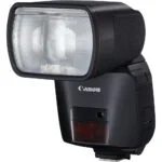 Canon flashgun for cameras, ideal for professional photography lighting.