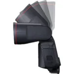 Adjustable camera flashgun for professional photography equipment