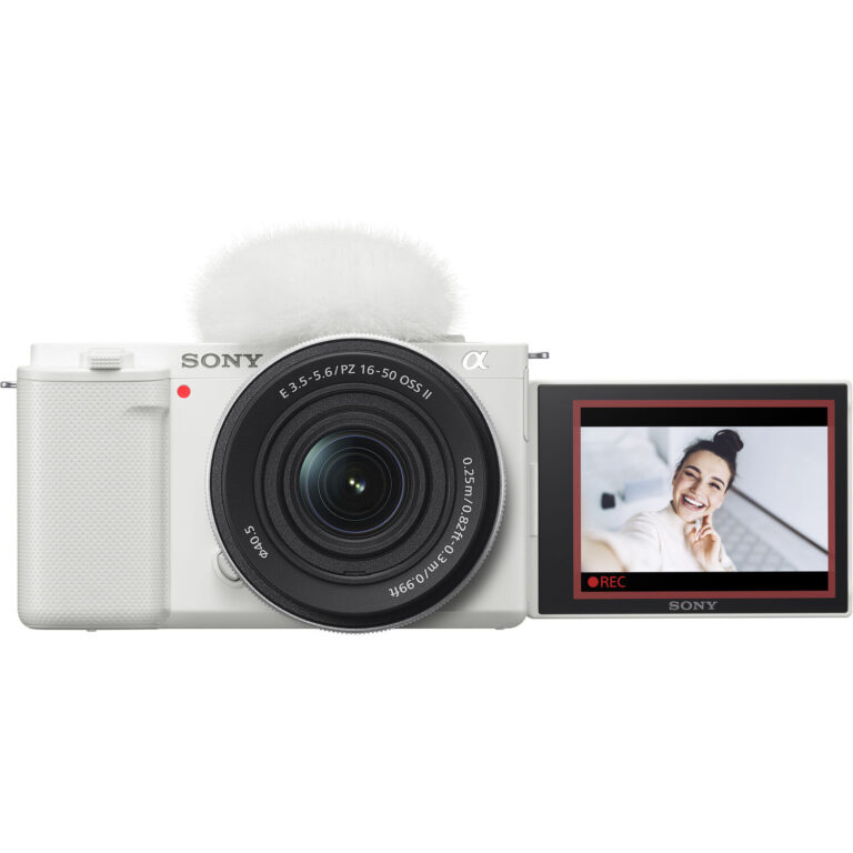 Sony ZV-E10K Kit with 16-50mm II Lens – White