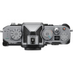 Top view of a vintage-style mirrorless camera with dials and controls, available at Camix UK.