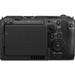Back view of a Canon camera body with screen and controls, available at Camix UK.