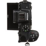 Nikon mirrorless camera body with adjustable screen, ideal for photography enthusiasts.