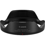 Canon EW-76 lens hood for camera lenses, ideal for reducing glare and protecting lenses.