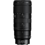 Nikon Z 70-200mm f/2.8 S lens for mirrorless cameras, ideal for professional photography.
