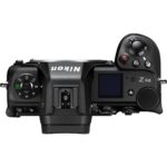 Top view of Nikon Z 6 II mirrorless camera body with controls visible.