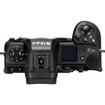Top view of Nikon Z 6 II mirrorless camera body with controls visible.