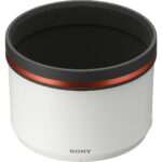 Sony camera lens hood for professional photography equipment.