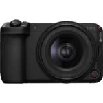 Canon EOS R camera with RF 20-50mm lens, ideal for professional photography.