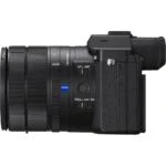 Sony mirrorless camera body with lens, ideal for professional photography.