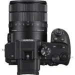 Sony digital camera with lens, ideal for professional photography and videography.