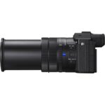 Professional camera with long zoom lens, ideal for wildlife photography, available at Camix UK.