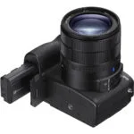 Sony camera body with attached lens and battery, ideal for professional photography.