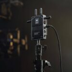 DJI camera accessory on tripod in studio lighting, available at Camix UK.