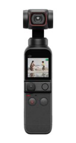 DJI Pocket 2 Creator Combo handheld gimbal camera with touchscreen, ideal for video and photography.
