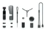 DJI Pocket 2 Creator Combo with gimbal, accessories, and case.