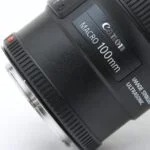 Canon EF 100mm f/2.8L Macro IS USM lens for Canon EF mount.